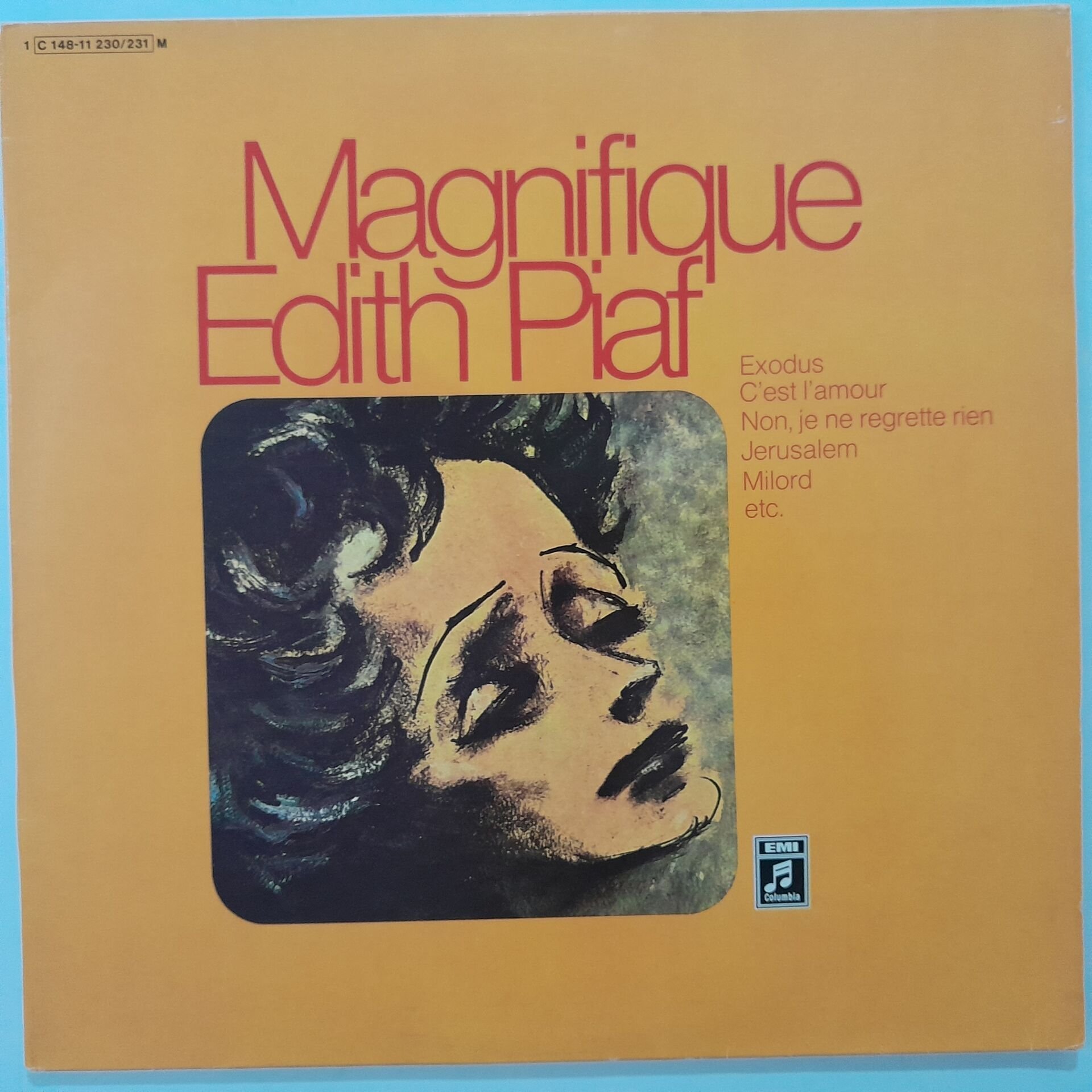 Edith Piaf – Magnifique Edith Piaf 2 LP