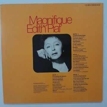 Edith Piaf – Magnifique Edith Piaf 2 LP