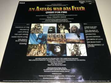 Philippe Sarde – Am Anfang War Das Feuer (Quest for Fire - Original Soundtrack)