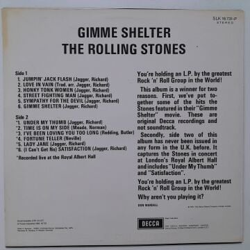 The Rolling Stones – Gimme Shelter