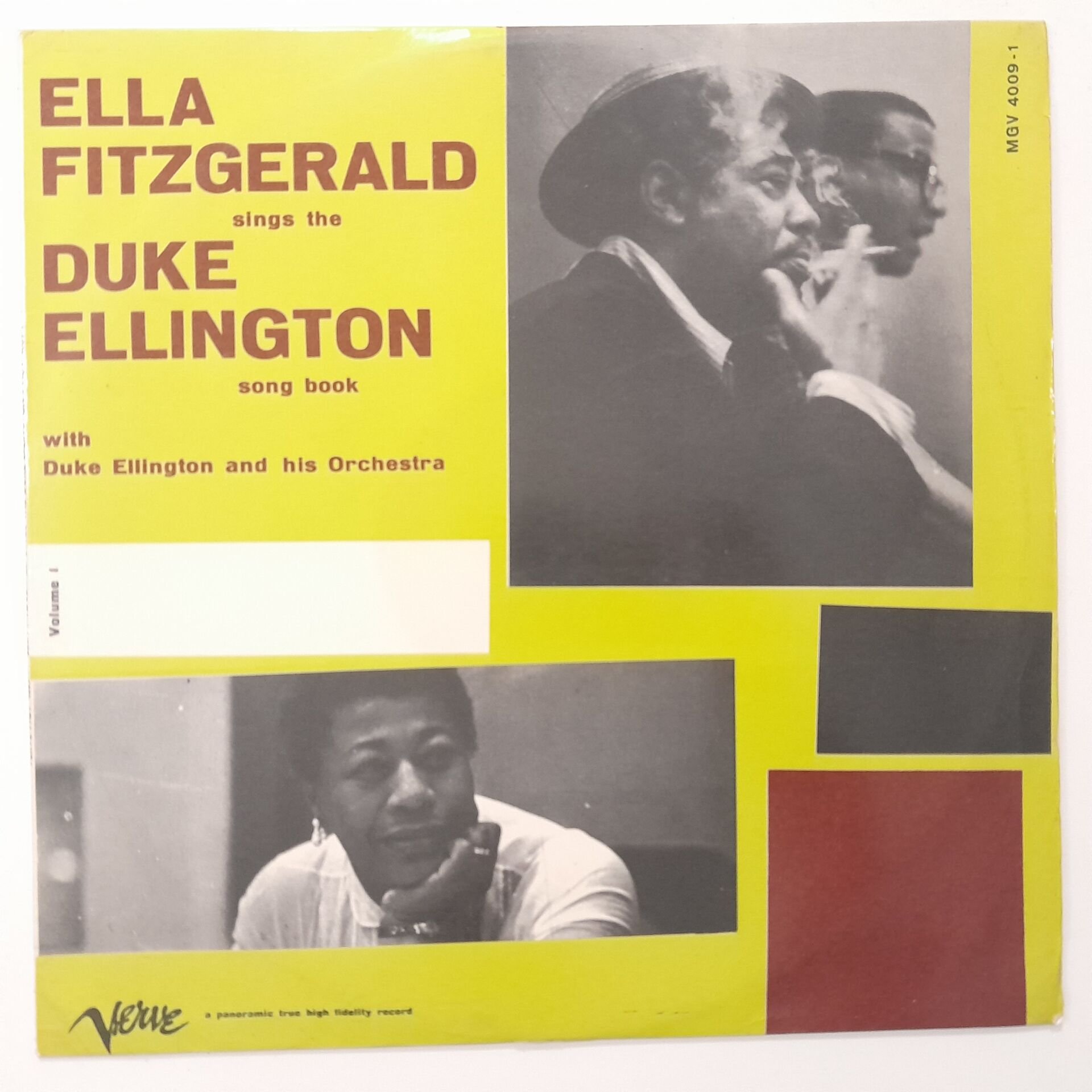 Ella Fitzgerald ,With Duke Ellington And His Orchestra – Ella Fitzgerald Sings The Duke Ellington Song Book Vol. 1