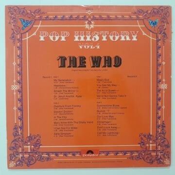 The Who – Pop History Vol 4 2 LP