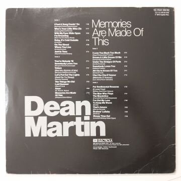 Dean Martin ‎– Memories Are Made Of This 2 LP