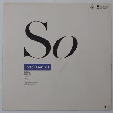 Peter Gabriel ‎– So