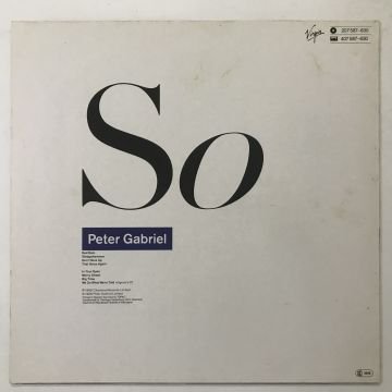 Peter Gabriel ‎– So