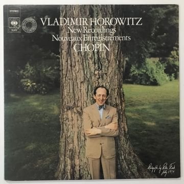 Vladimir Horowitz, Chopin ‎– New Recordings / Nouveaux Enregistrements