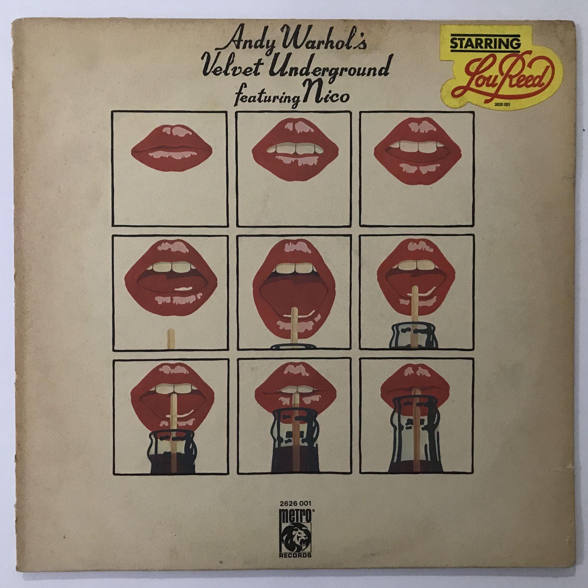 Andy Warhol's Velvet Underground Featuring Nico – Andy Warhol's Velvet Underground Featuring Nico 2 LP