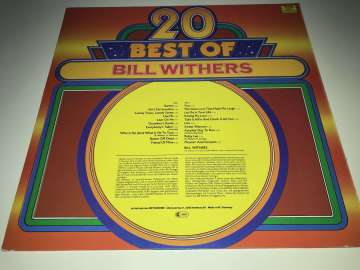 Bill Withers ‎– 20 Best Of Bill Withers