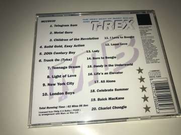 Marc Bolan And T-Rex ‎– The Very Best Of Marc Bolan And T-Rex