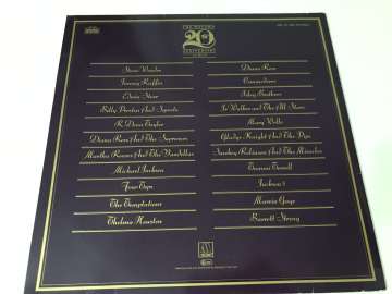 The Motown 20th Anniversary Album 2 LP