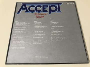 Accept – Demon's Night (3 LP Kutulu Set)