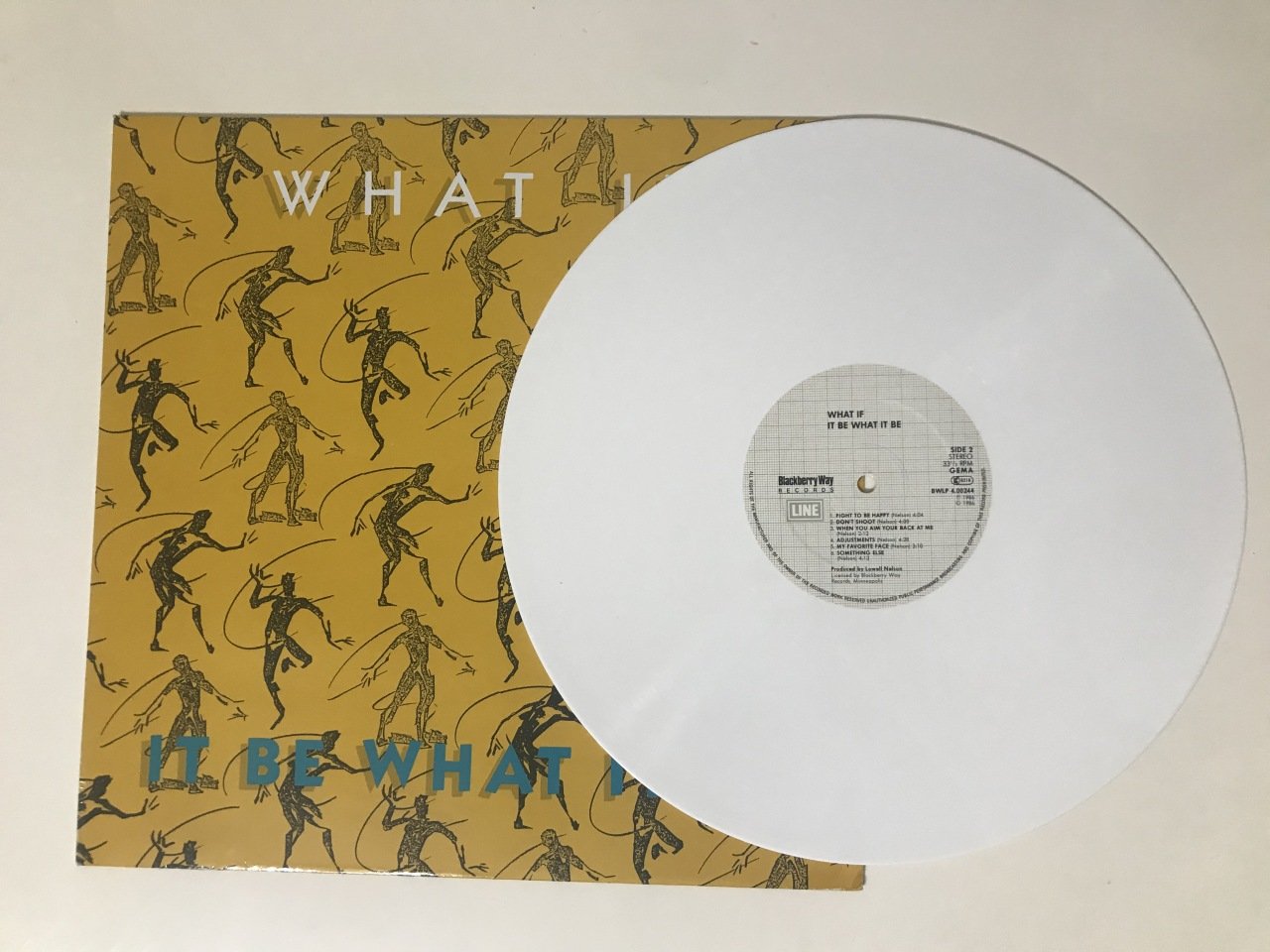 What If – It Be What It Be (Beyaz Renkli Plak)