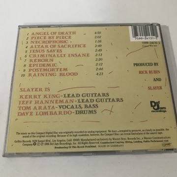 Slayer – Reign In Blood