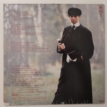 Barbra Streisand ‎– Yentl (Original Motion Picture Soundtrack)