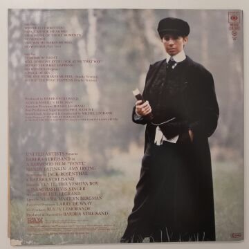 Barbra Streisand ‎– Yentl (Original Motion Picture Soundtrack)