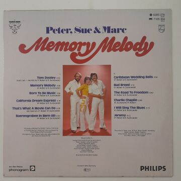 Peter, Sue & Marc ‎– Memory Melody