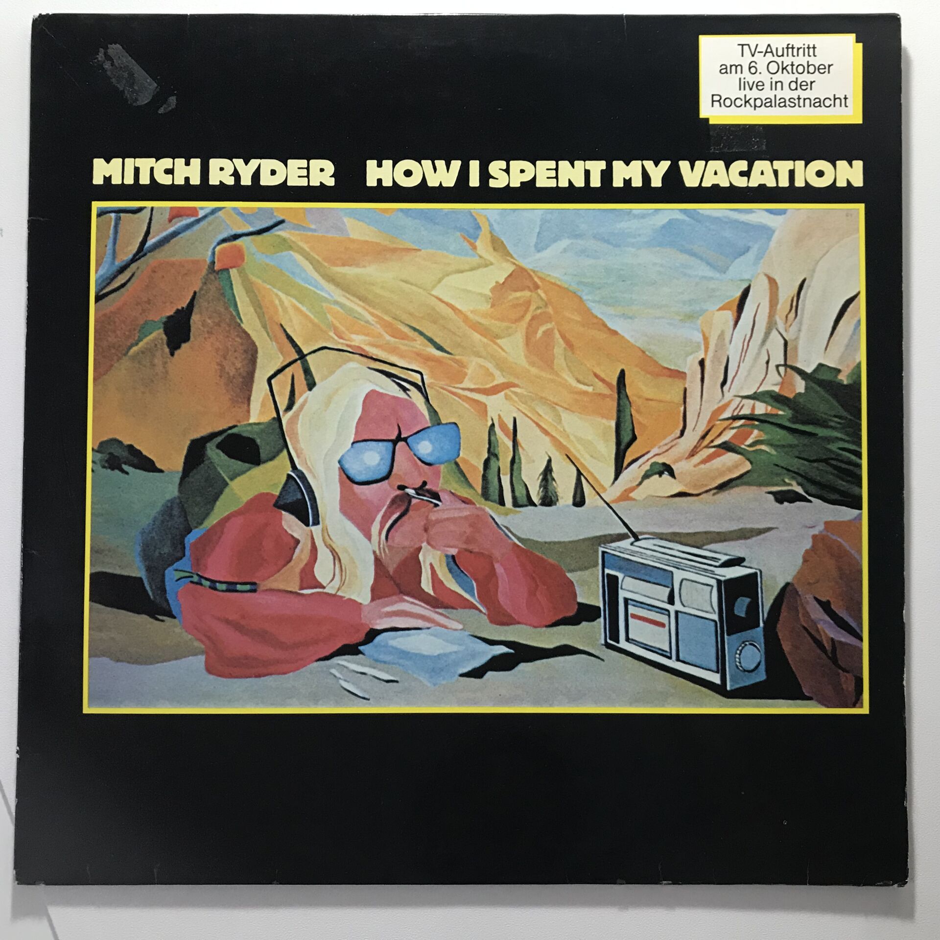 Mitch Ryder ‎– How I Spent My Vacation