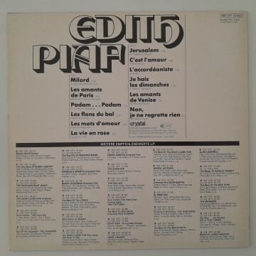 Edith Piaf ‎– Ihre Grossen Erfolge