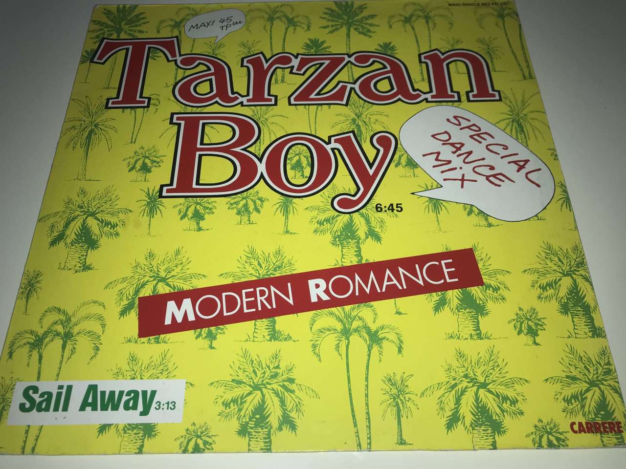 Modern Romance ‎– Tarzan Boy (Special Dance Mix)