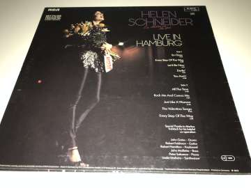 Helen Schneider ‎– Live In Hamburg
