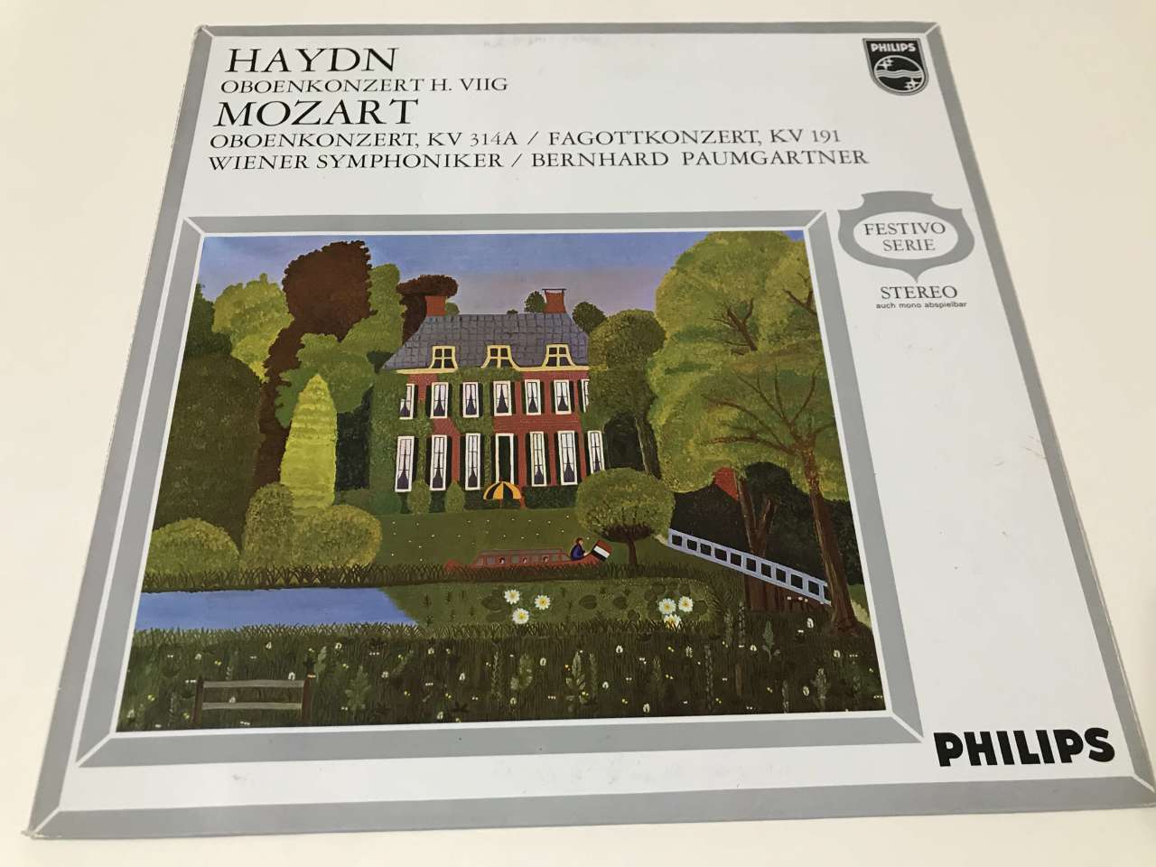 Haydn Oboenkonzert H. VIIG MOZART Oboenkonzert, KV 314A/ Fagottkonzert, KV 191 Wiener Symphoniker / Bernhard Paumgartner