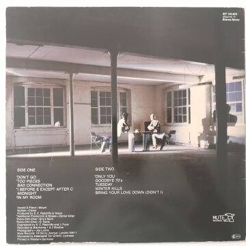 Yazoo ‎– Upstairs At Eric's