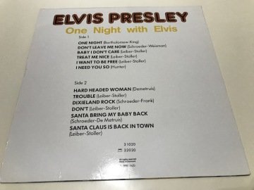 Elvis Presley ‎– One Night With Elvis