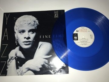 Yazz ‎– Fine Time (Mavi Renkli Plak)