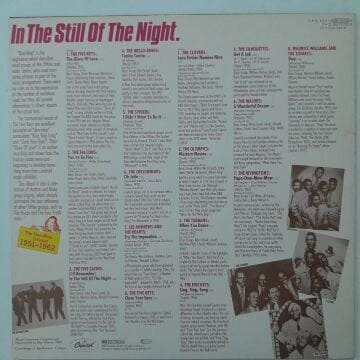 In The Still Of The Night. The Doo-Wop Groups 1951-1962
