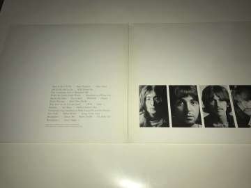 The Beatles ‎– The Beatles (Poster ve Foto Kartlı) 2 LP Beyaz Renkli Plak