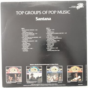 Santana – Top Groups Of Pop Music: Santana