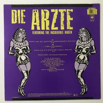 Die Ärzte Featuring The Incredible Hagen – Gehn Wie Ein Ägypter