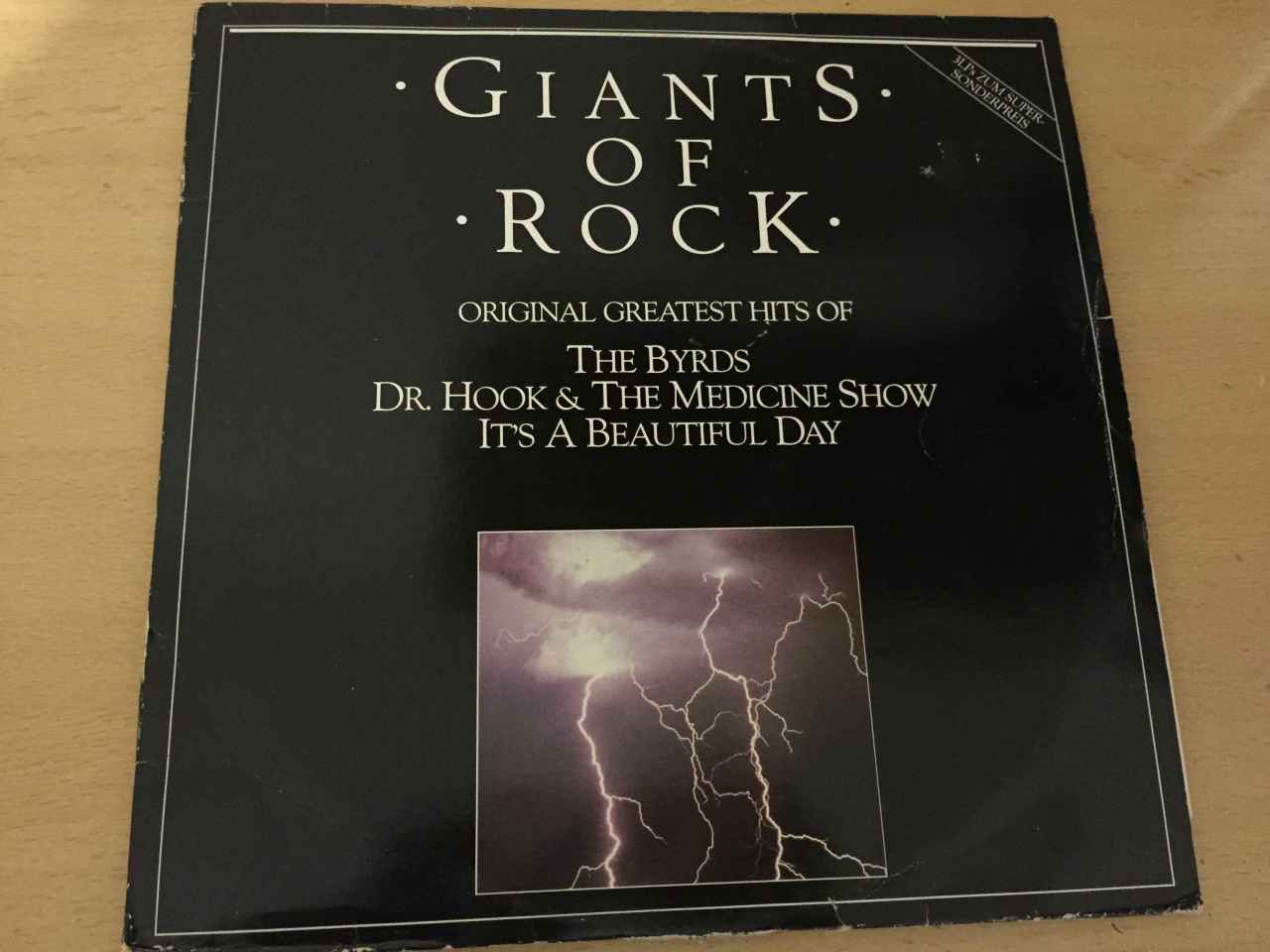 Dr. Hook & The Medicine Show / It's A Beautiful Day / The Byrds ‎– Giants Of Rock 3 LP