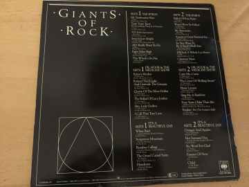 Dr. Hook & The Medicine Show / It's A Beautiful Day / The Byrds ‎– Giants Of Rock 3 LP