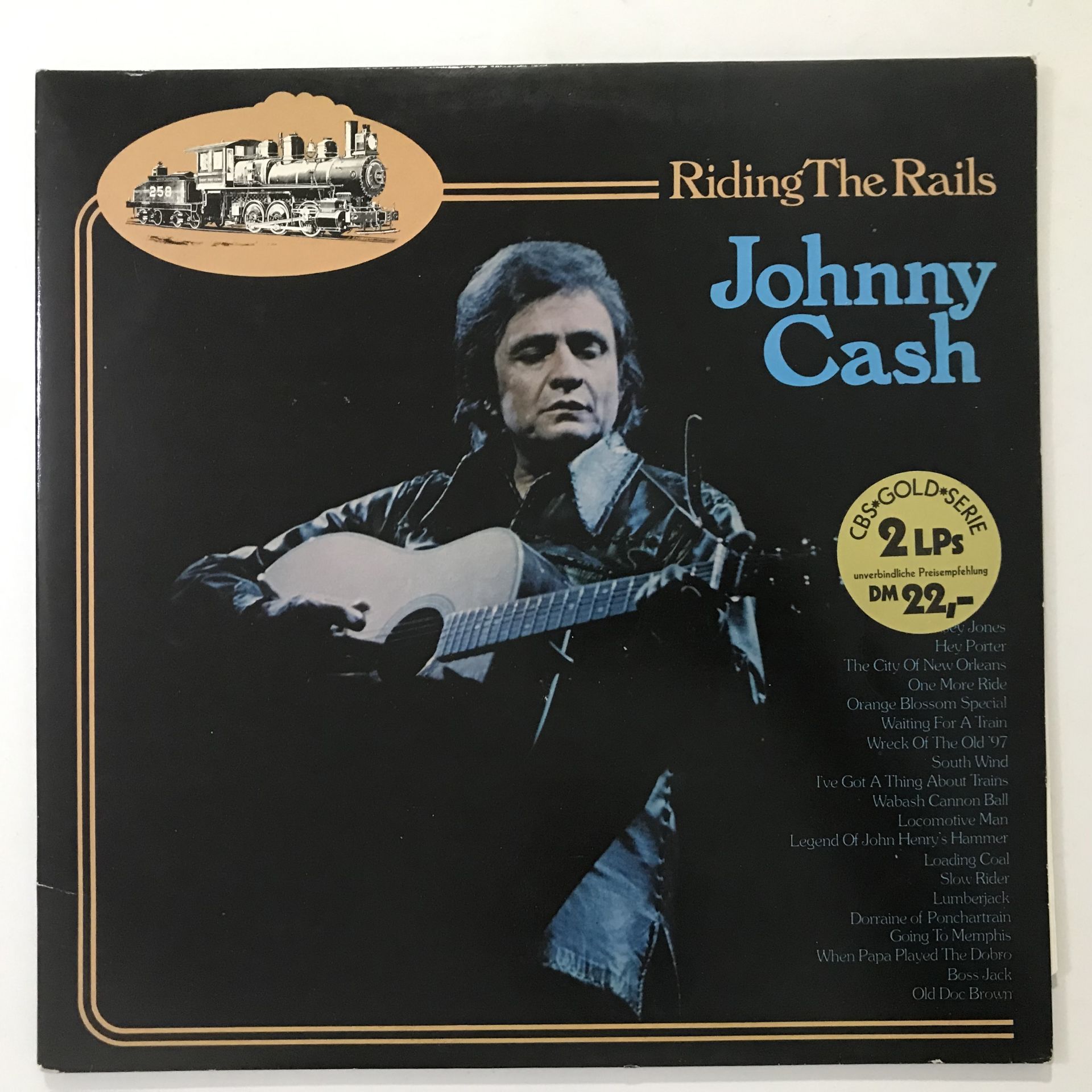 Johnny Cash – Riding The Rails 2 LP