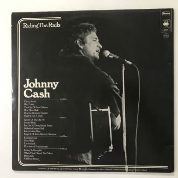 Johnny Cash – Riding The Rails 2 LP