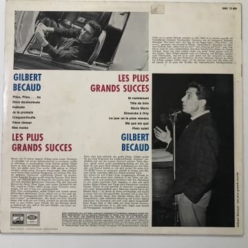 Gilbert Becaud  ‎– Les Plus Grands Succes