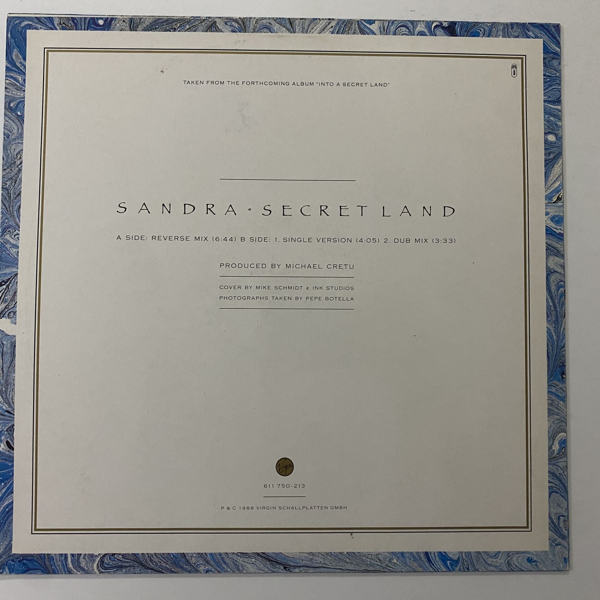 Sandra Secret Land Extended Single Version Plak Cd Dvd Satın Al