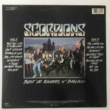 Scorpions ‎– Best Of Rockers 'N' Ballads