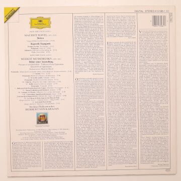 Mussorgsky, Ravel, Herbert von Karajan, Berliner Philharmoniker – Bilder Einer Ausstellung / Bolero / Rapsodie Espagnole
