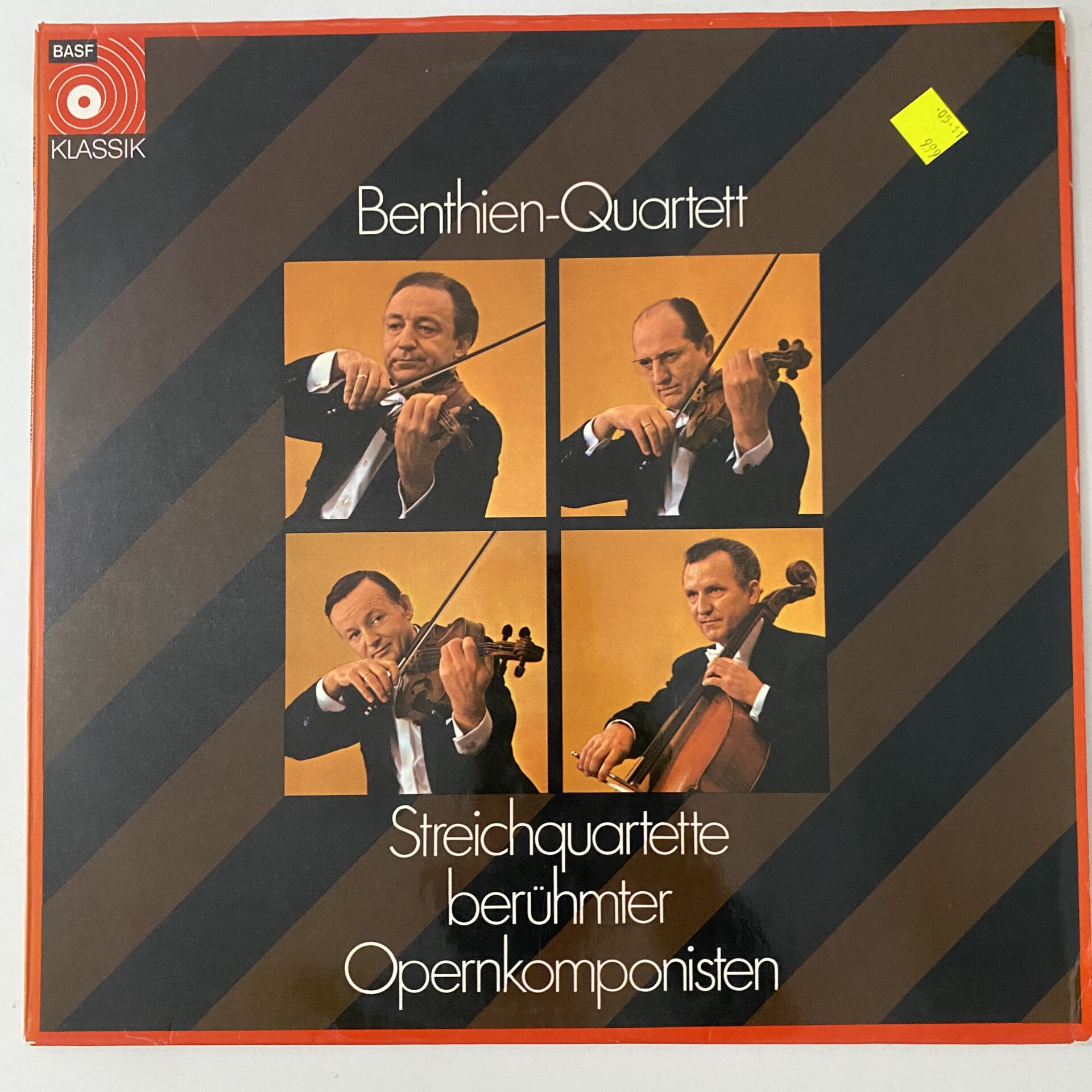 Donizetti / Rossini - Benthien-Quartett ‎– Streichquartette Berühmter Opernkomponisten