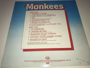 The Monkees ‎– The Best Of The Monkees