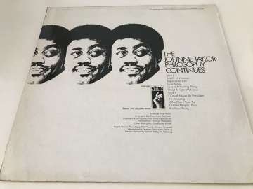 Johnnie Taylor ‎– The Johnnie Taylor Philosophy Continues