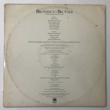 Gino Vannelli ‎– Brother To Brother