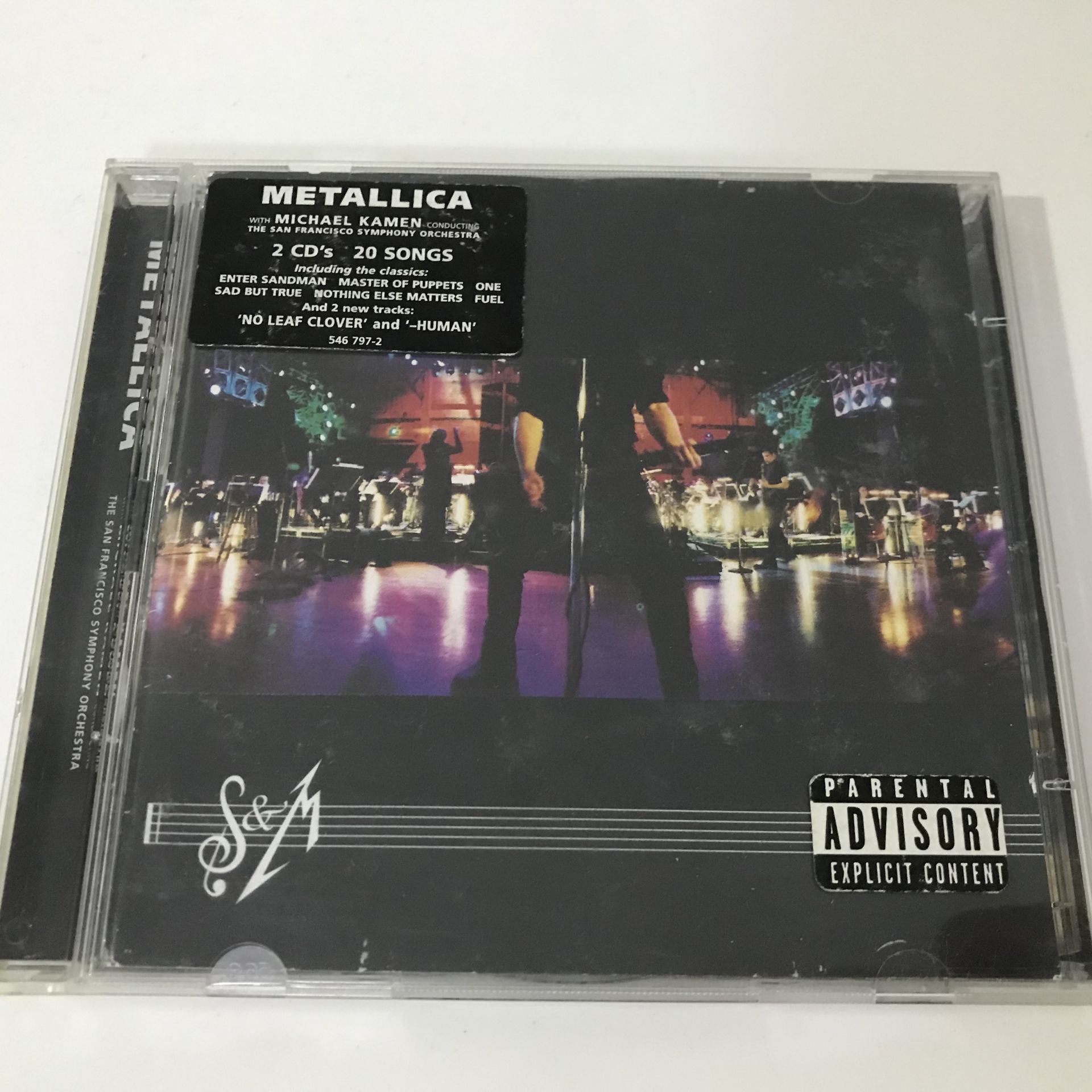 Metallica With Michael Kamen Conducting The San Francisco Symphony Orchestra – S&M 2 CD