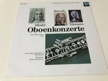 Händel / Marcello / Telemann - Kurt Hausmann, Camerata Academica, Würzburg, Hanns Reinartz – Oboenkonzerte