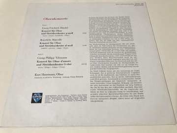 Händel / Marcello / Telemann - Kurt Hausmann, Camerata Academica, Würzburg, Hanns Reinartz – Oboenkonzerte