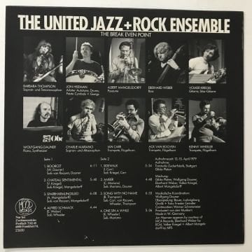 The United Jazz+Rock Ensemble – The Break Even Point