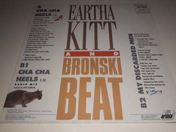 Eartha Kitt And Bronski Beat ‎– Cha Cha Heels (Remixed Versions)
