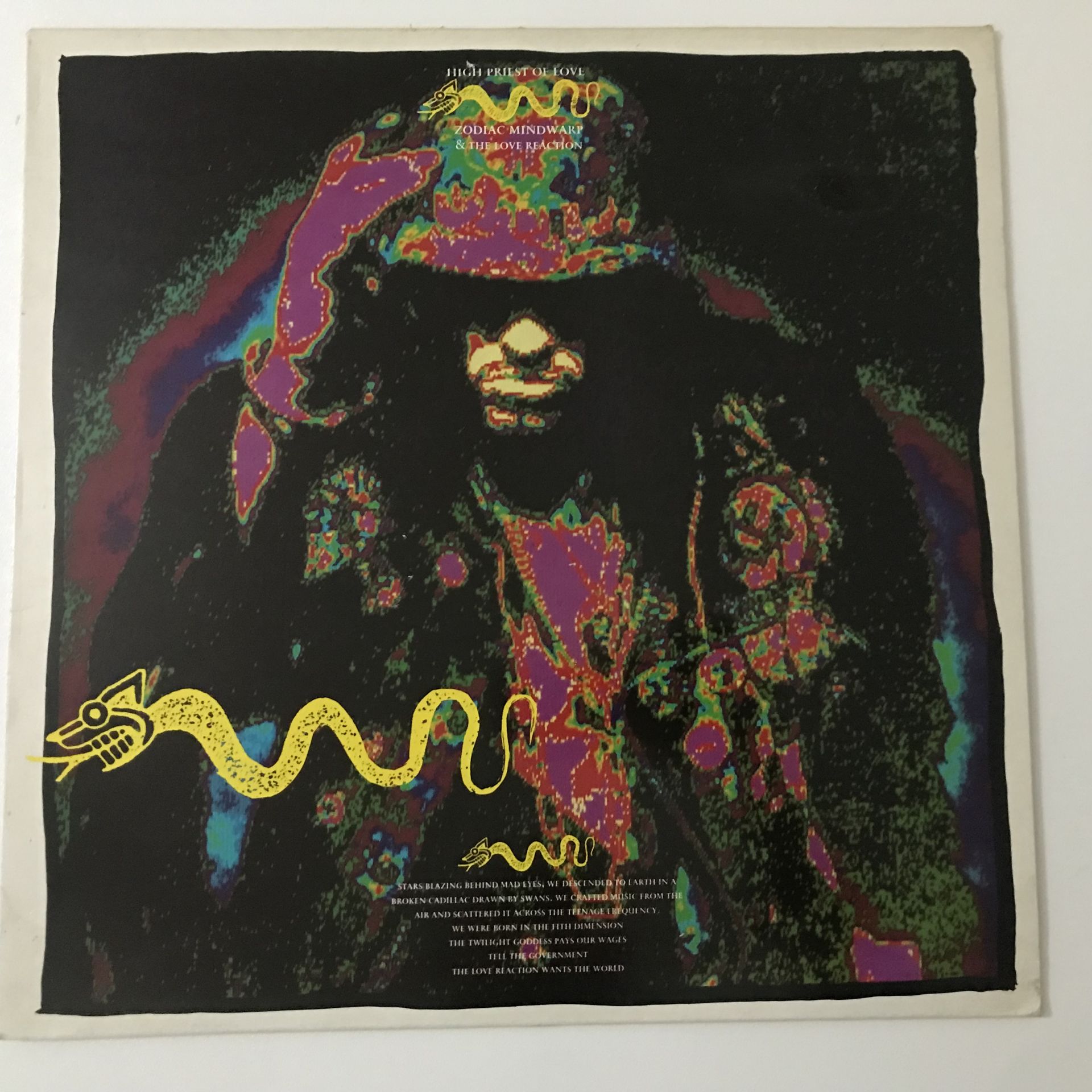 Zodiac Mindwarp & The Love Reaction ‎– High Priest Of Love
